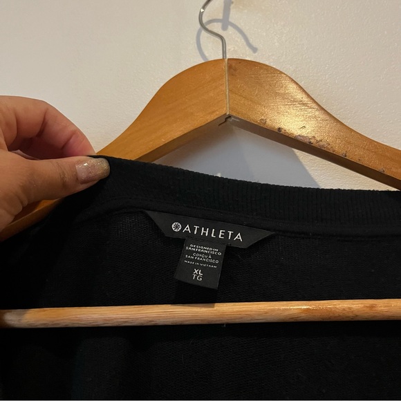 ATHLETA Sunrise V-Neck Sweatshirt Long Sleeve - Picture 5 of 10